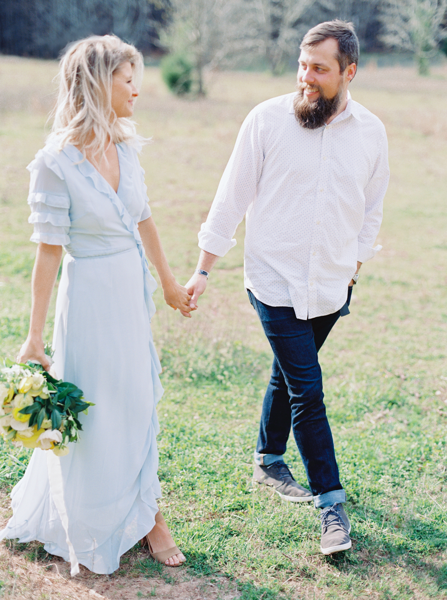 hannah forsberg atlanta wedding photographer whitney spence anniversary session with miniature donkeys and horse-13.jpg