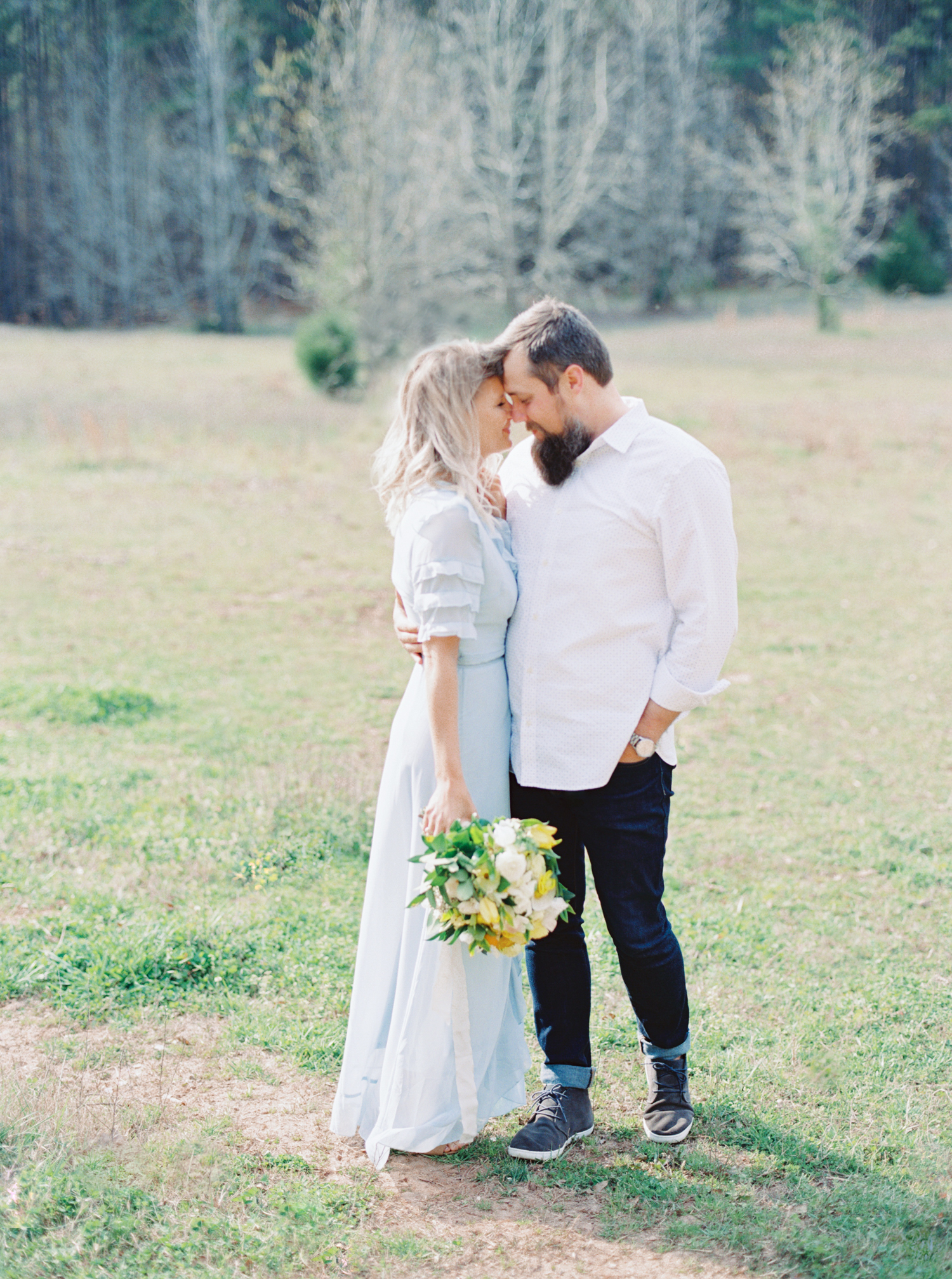 hannah forsberg atlanta wedding photographer whitney spence anniversary session with miniature donkeys and horse-14.jpg