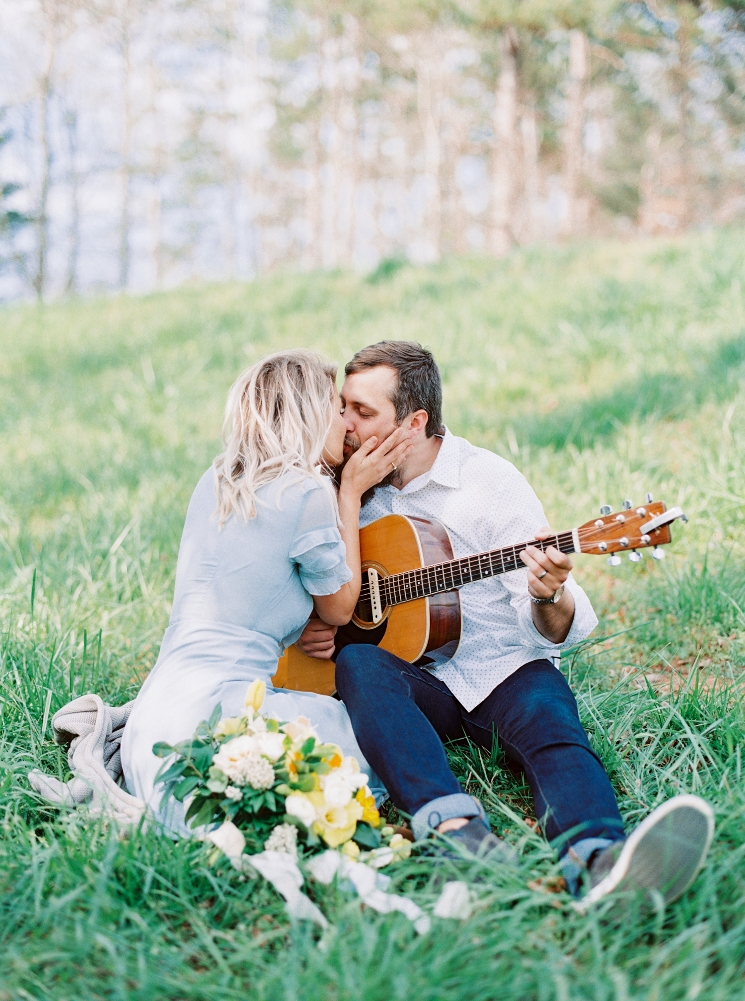 hannah forsberg atlanta wedding photographer whitney spence anniversary session with miniature donkeys and horse-18.jpg