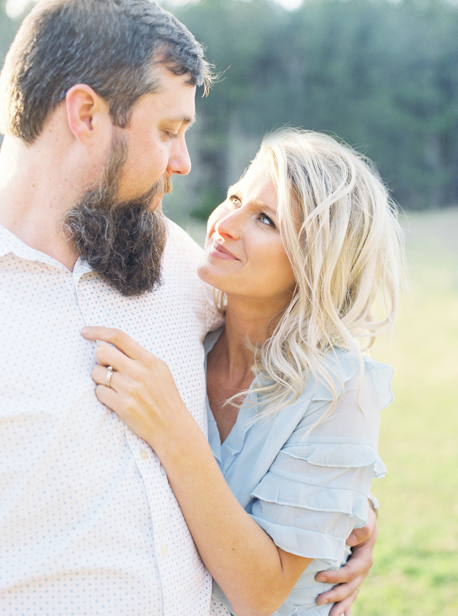 hannah forsberg atlanta wedding photographer whitney spence anniversary session with miniature donkeys and horse-30.jpg