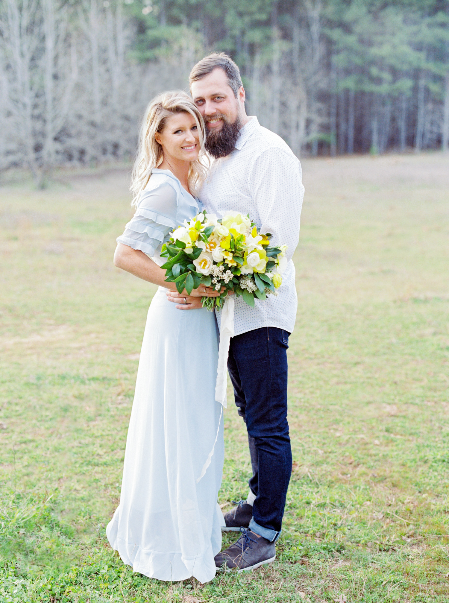 hannah forsberg atlanta wedding photographer whitney spence anniversary session with miniature donkeys and horse-31.jpg