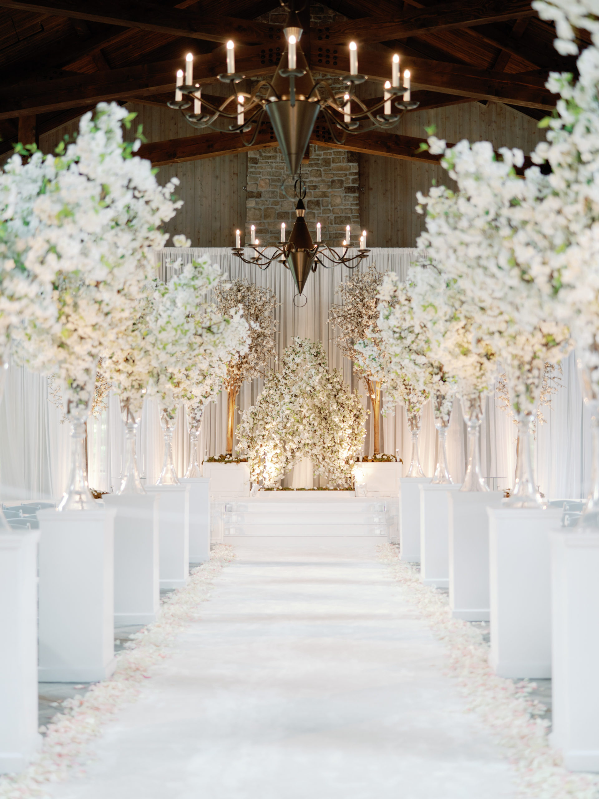 georgia wedding, los angeles photographer, fine art film wedding photographer, atlanta wedding, The Ritz-Carlton Reynolds Lake Oconee wedding resort, Hannah Forsberg www.hannahforsberg.com, destination wedding photographer, Atlanta wedding photographer, Japanese cherry blossom indoor forest white wedding ceremony