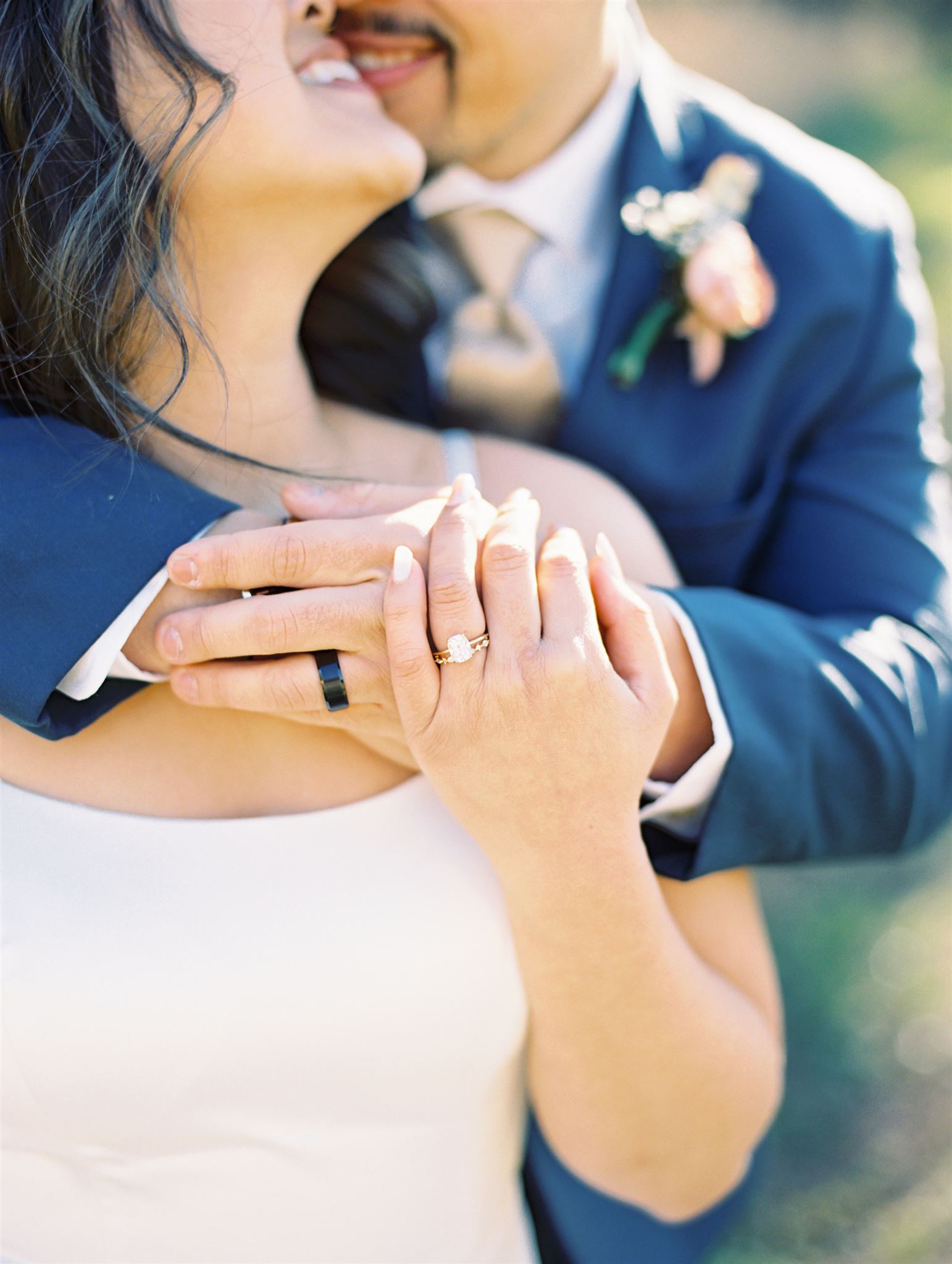 rings couple bride and groom portraits Circle B Event Venue Wedding by Hannah Forsberg Fine art destination photography atlanta georgia