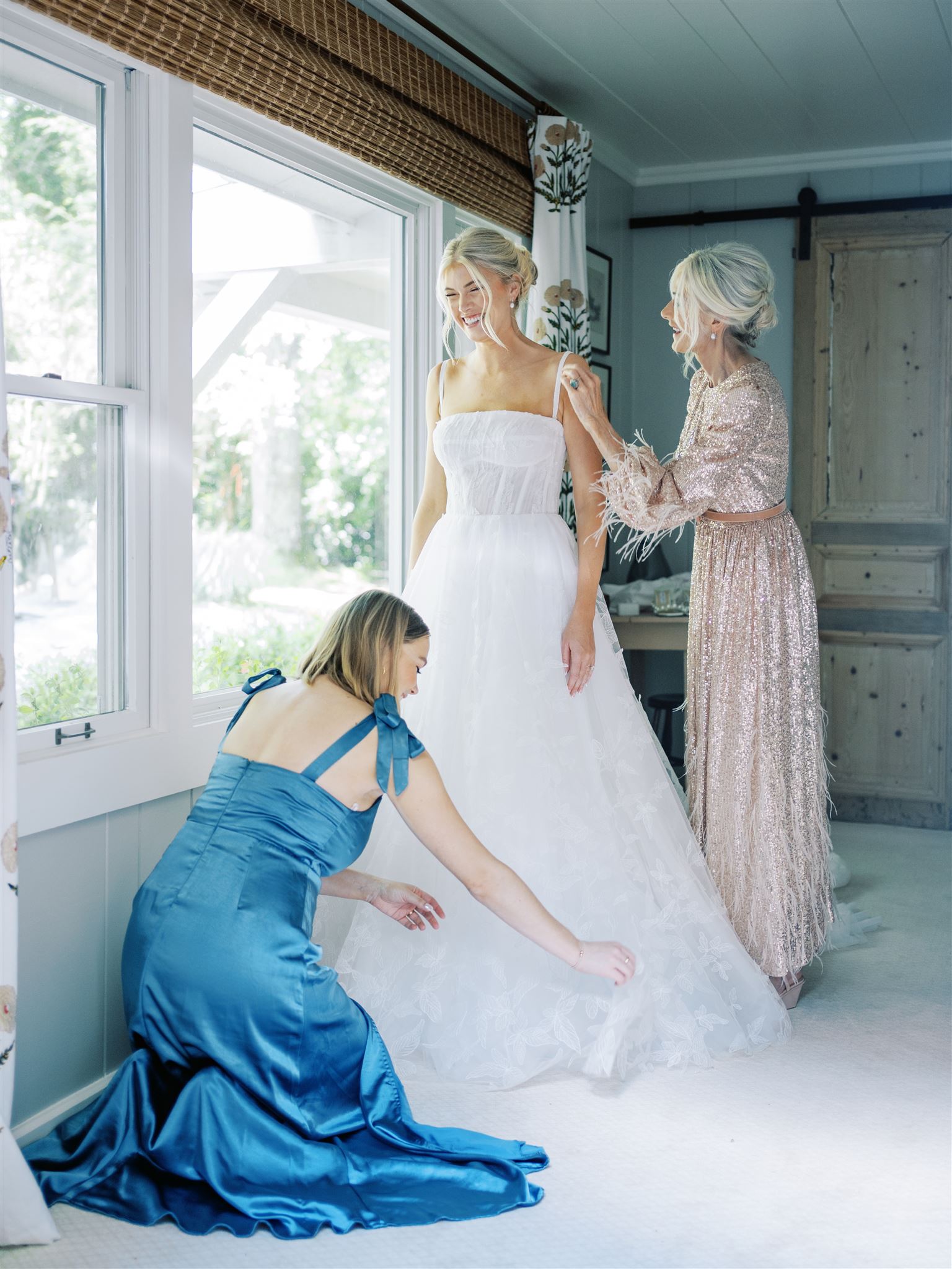 Highlands north carolina wedding wedding dress with mom