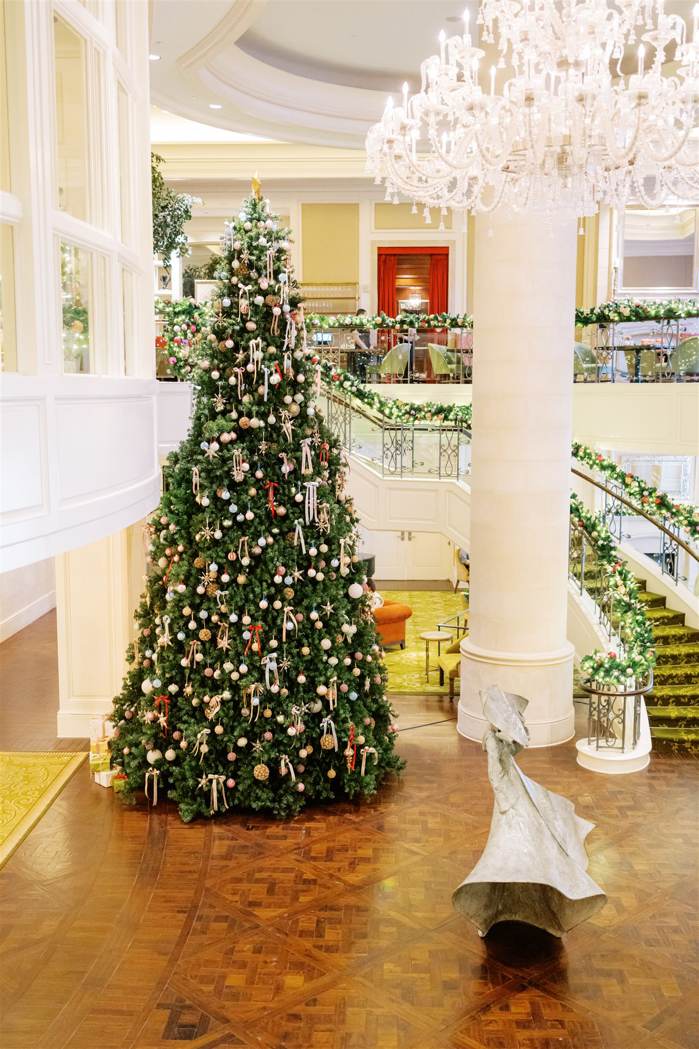 Over The Moon and St. Regis Atlanta Christmas tree Nutcracker Theme